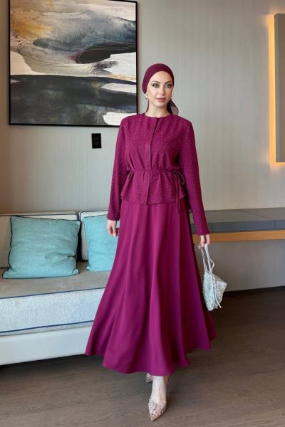 Övgü Takım Fuşya