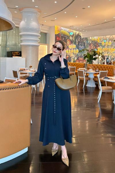 Özden Elbise Lacivert