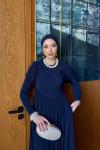 Özge Elbise Lacivert