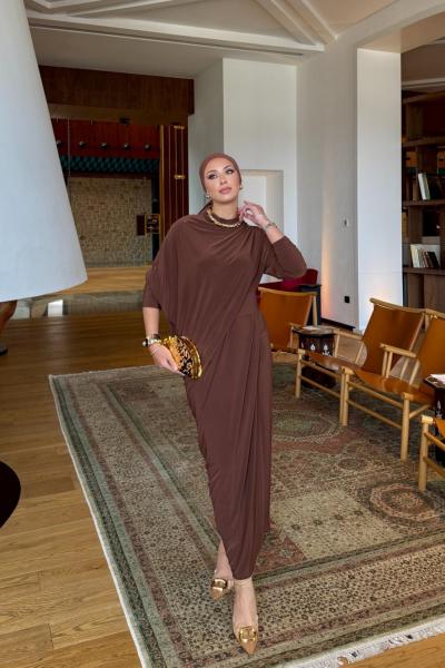 Özge Elbise Acı Kahve