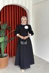 Parla Elbise Siyah