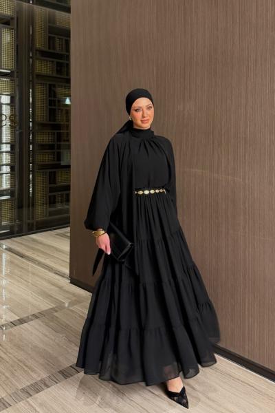 Pervin Etekli Takım Siyah