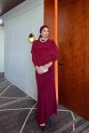 Rabia Elbise Bordo