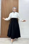 Rümeysa Etek Siyah