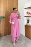 Samira Pantolon Takım Pembe