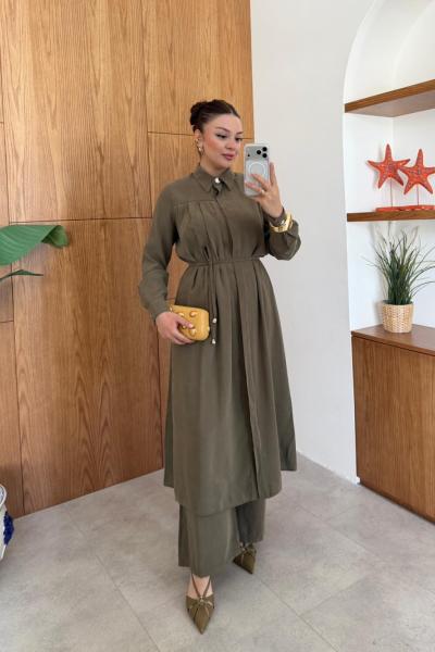 Samira Pantolon Takım Haki