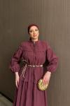 Saniye Elbise Bordo