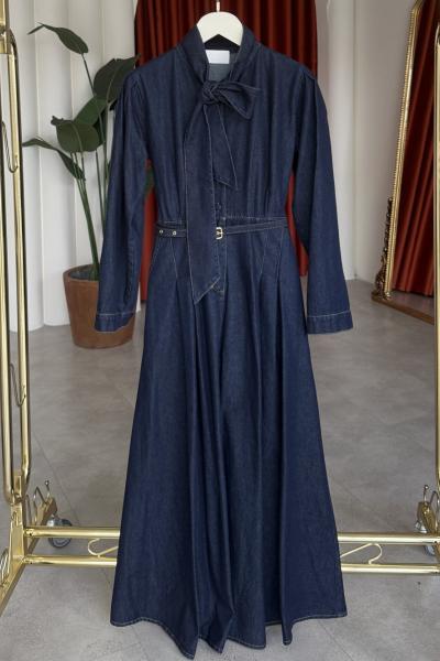 Sevde Elbise Lacivert