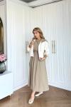 Sıdıka Elbise Bej