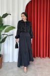 Sinem Elbise Takım Siyah