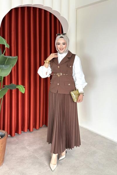 Tülin Takım Kahverengi