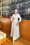 Yelda Elbise Beyaz