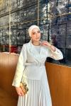 Yelda Elbise Beyaz