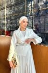 Yelda Elbise Beyaz