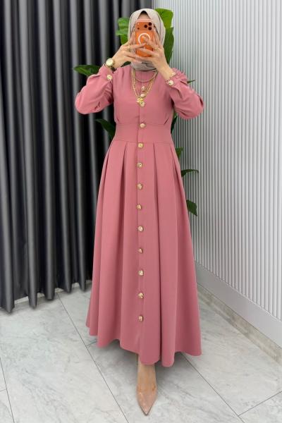 Gül Premium Asel Elbise Tesettür Giyim