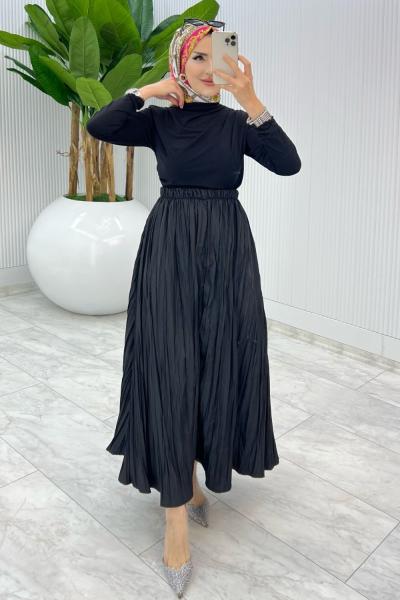 Siyah Züleyha bluz Tesettür Giyim