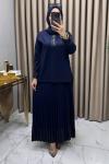 Begonya Takım Lacivert  Lacivert