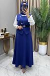 Gülce Takım Saks Saks Mavisi