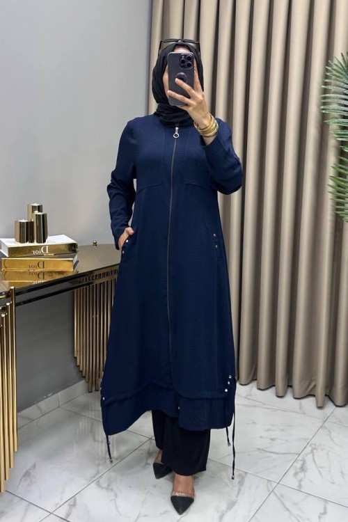 Hafsa Kap Lacivert  Lacivert