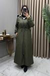 Kışlık Parka Mont Haki Haki