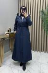 Kışlık Parka Mont Lacivert  Lacivert