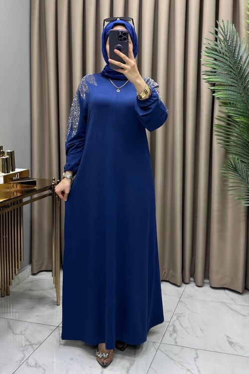 Nilda Elbise İndigo İndigo