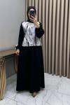 Şehnaz Takım Siyah Siyah