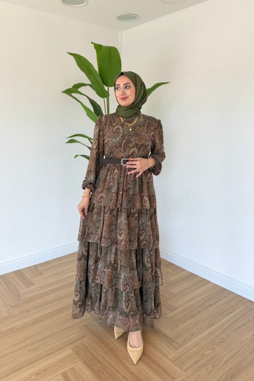 Burcu Elbise-Yeşil