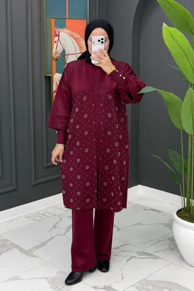 Devrim Üçlü Takım- Bordo