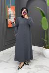 Hatice Uzun Kap - Gri