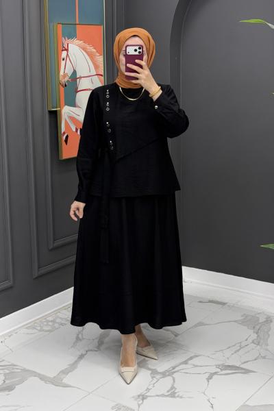 Hilal Etekli Takım - Siyah