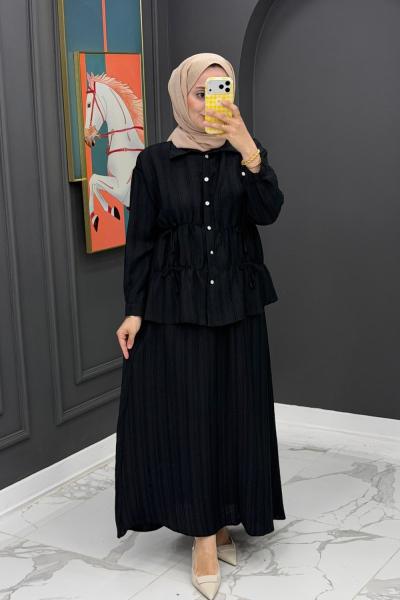 Kader Etekli Takım -Siyah