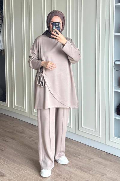 Lina Spor Takım -  Bej