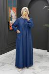 Milen Kot Elbise - Mavi