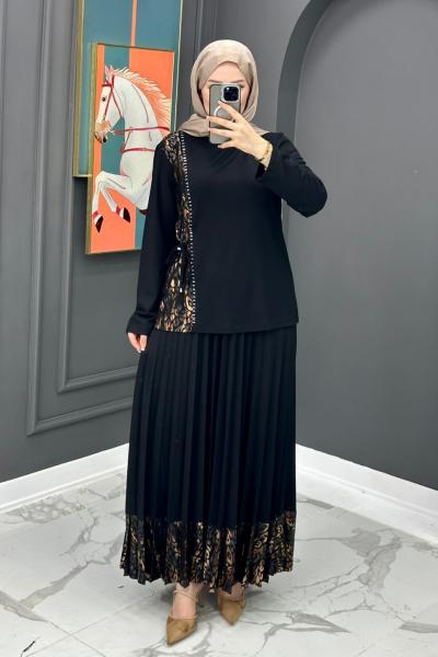 Novan Etekli Takım - Siyah