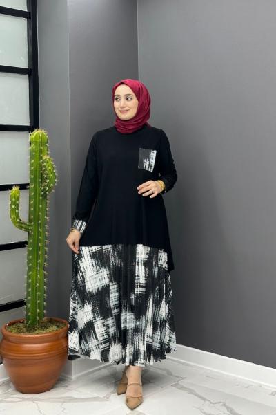 Sibel Etekli Takım - Siyah