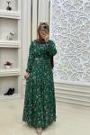 Aysima Tesettür Şifon Elbise