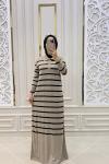 Çizgili elbise