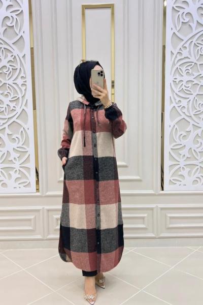 Kare Oduncu Maxi Gömleğim