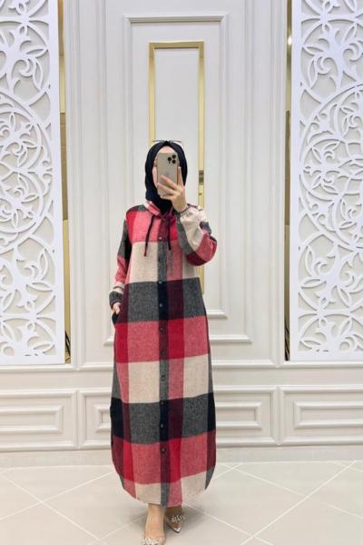 Kare Oduncu Maxi Gömleğim