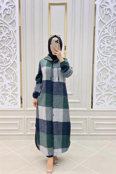 Kare Oduncu Maxi Gömleğim