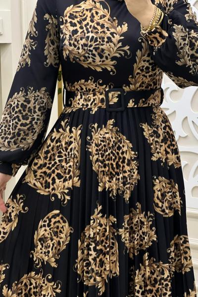 Leopar Elbisem Siyah