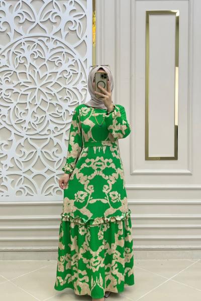 Tesettür Şile Elbise