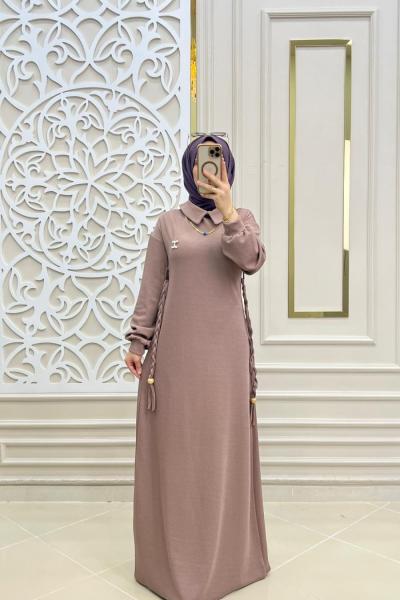 Tesettür Broş Elbise
