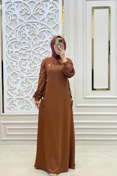 Tesettür Broş Elbise