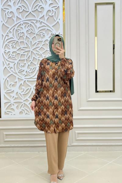 Tesettür Tunik Takım