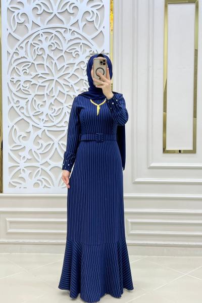 Tesettür Kuğu Elbise