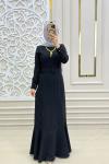 Tesettür Kuğu Elbise