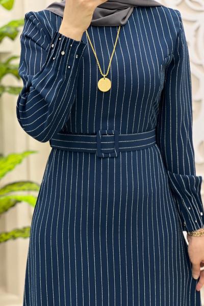 Tesettür Kuğu Elbise