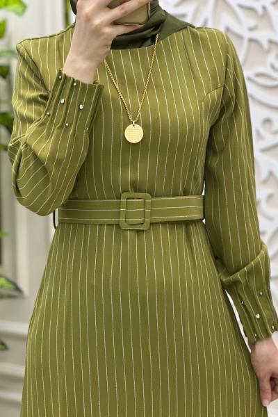 Tesettür Kuğu Elbise